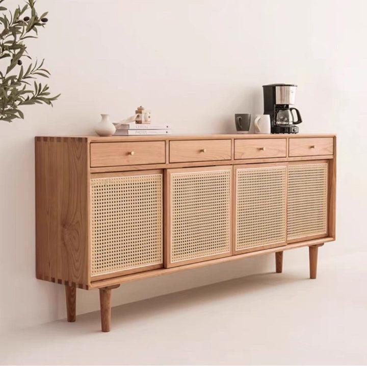 TROZE Rustic Rattan Sideboard - Radical Homes Singapore