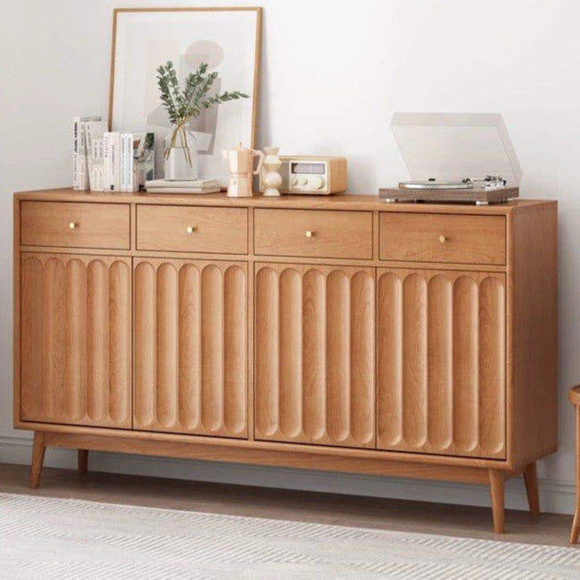 EURON Japandi Solid Wood Shoe Cabinet - Radical Homes Singapore