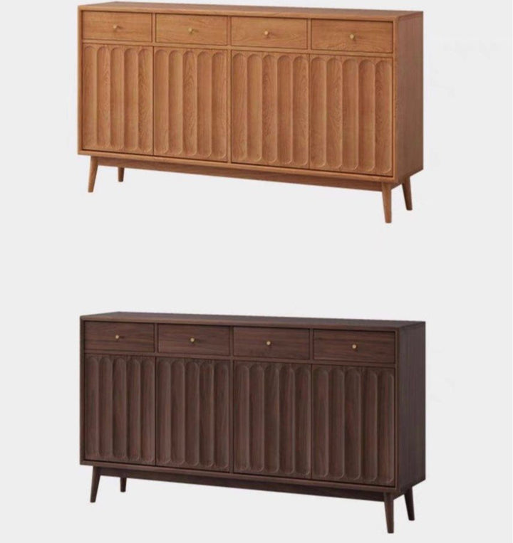 EURON Japandi Solid Wood Shoe Cabinet - Radical Homes Singapore