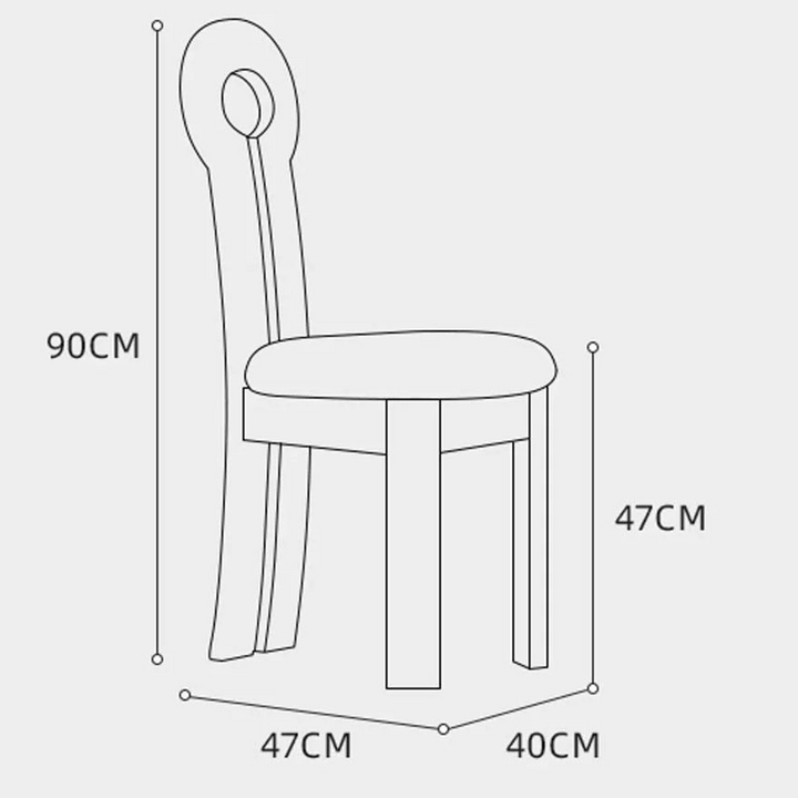 SEREVA Modern Dining Chair - Cassa Haus Singapore