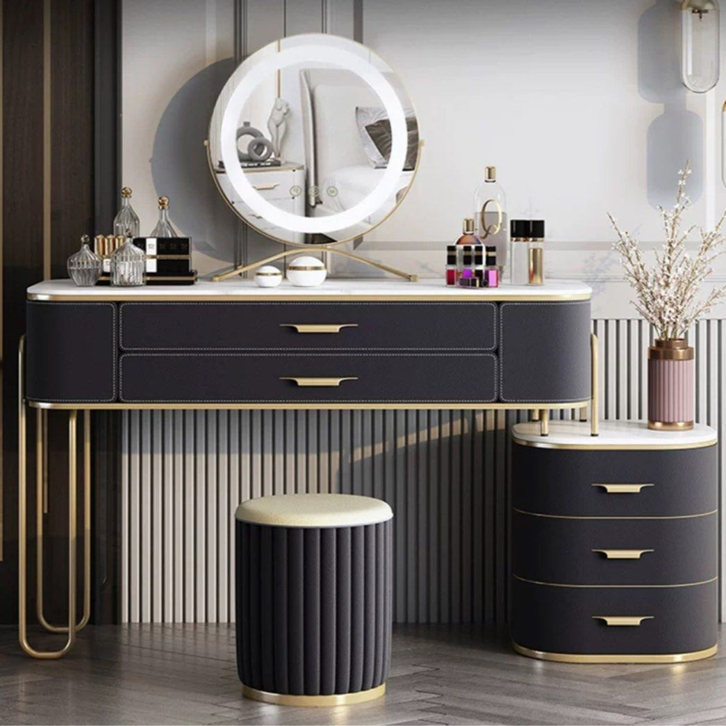 EVELYN Modern Vanity Table Set - Radical Homes Singapore