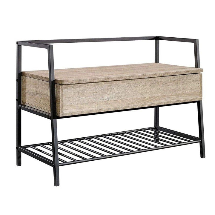 VARNEL Industrial Shoe Cabinet Storage Bench - Cassa Haus Singapore