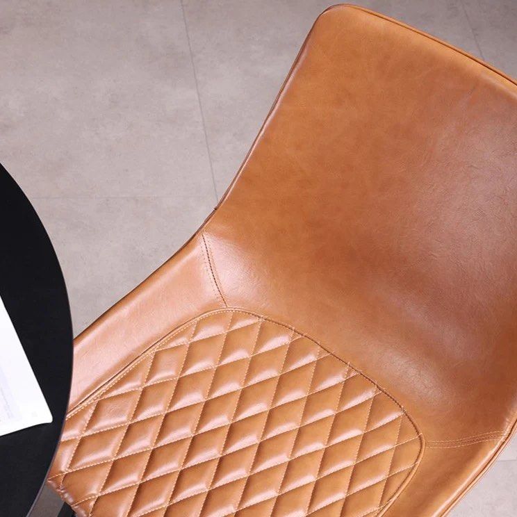 FALVEN Leather Dining Chair (set of 2) - Cassa Haus Singapore