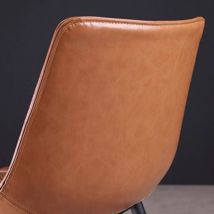 FALVEN Leather Dining Chair (set of 2) - Cassa Haus Singapore