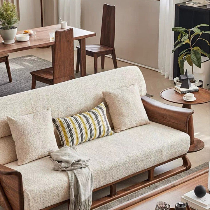 VERNISCA Rustic Fabric Sofa - Radical Homes Singapore