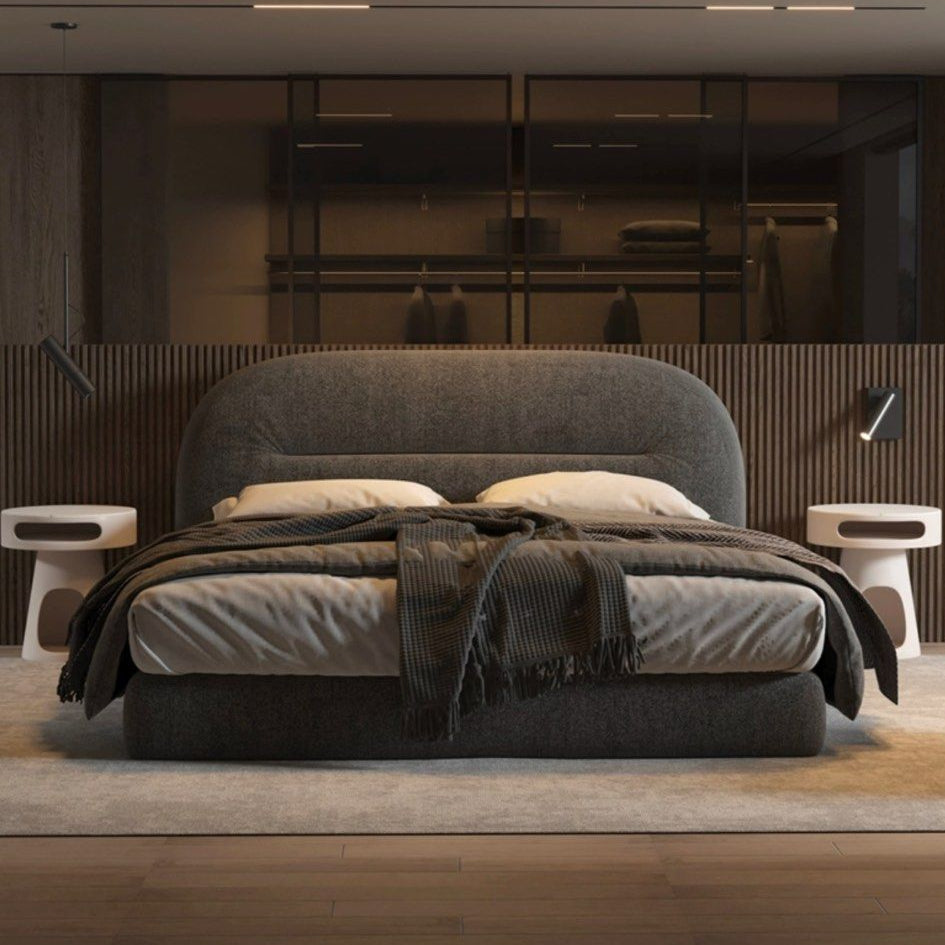 FAITHA Modern Fabric Bedframe - Radical Homes Singapore