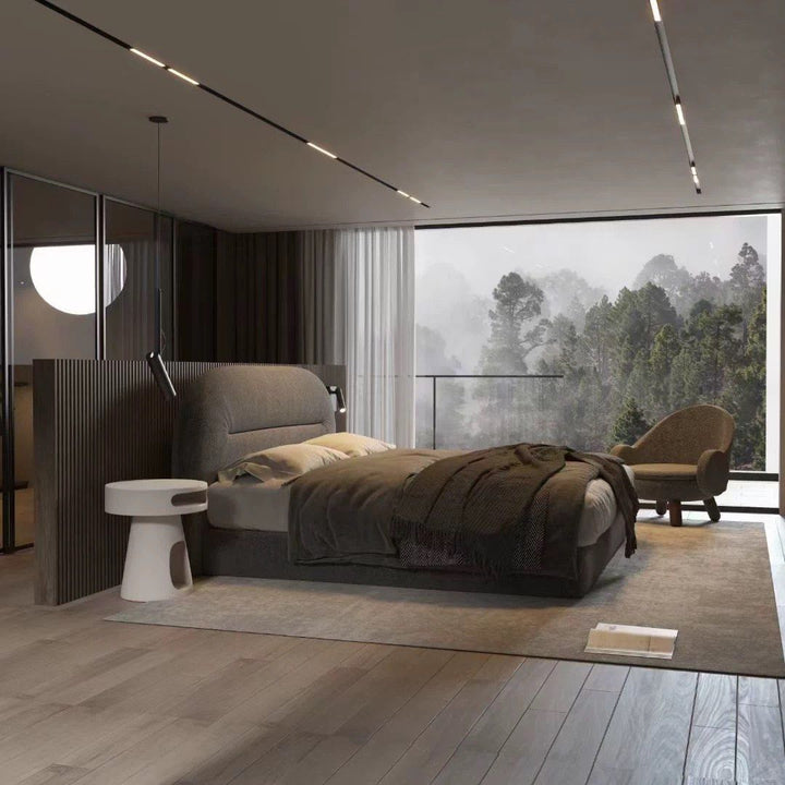 FAITHA Modern Fabric Bedframe - Radical Homes Singapore