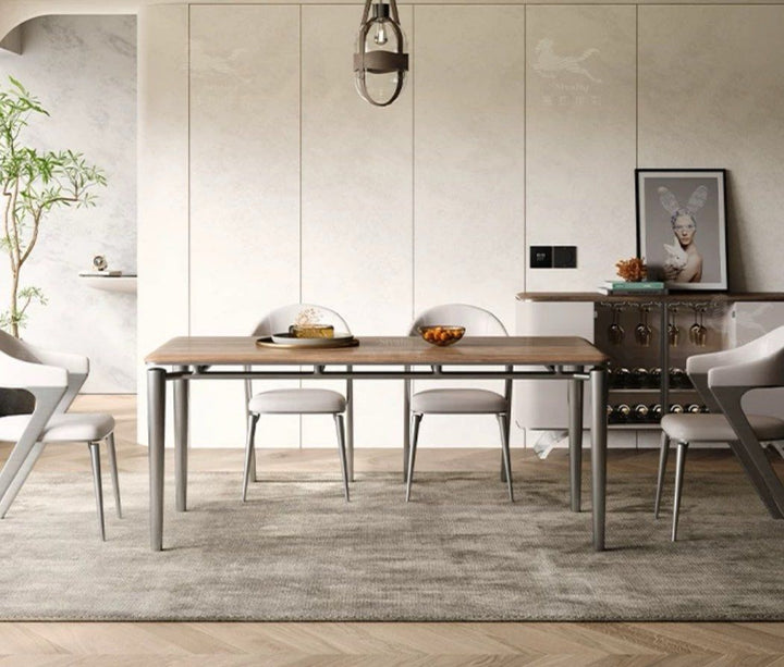 CHAVEZ Modern Solid Wood Dining Table - Radical Homes Singapore