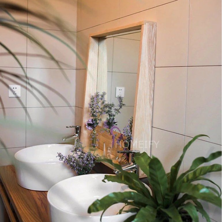 ASHBY Solid Wood Frame Mirror - Cassa Haus Singapore