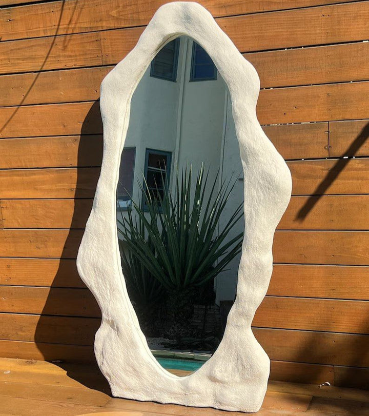 FEATHER Modern Irregular Wall Mirror - Radical Homes Singapore