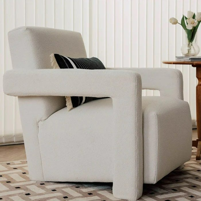 PAXTON Classic Boucle Armchair - Radical Homes Singapore