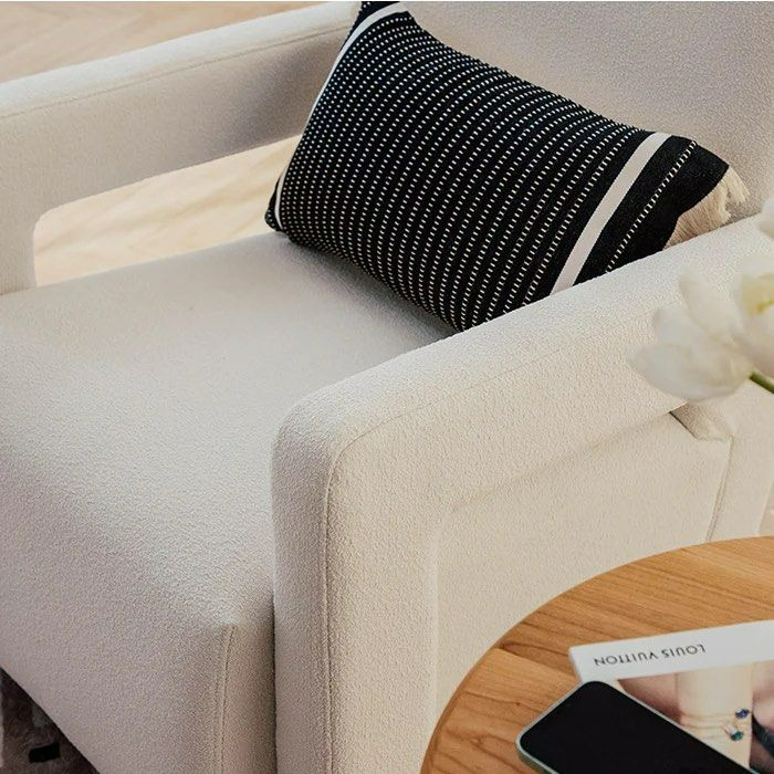 PAXTON Classic Boucle Armchair - Radical Homes Singapore