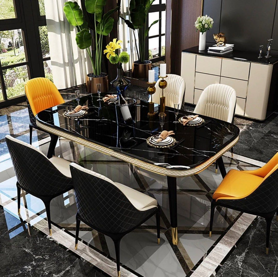 AZRAEL Modern Dining Table - Radical Homes Singapore