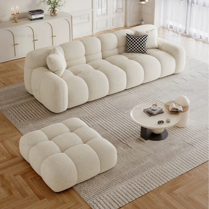 ZENARO Modern Boucle Sofa - Radical Homes Singapore