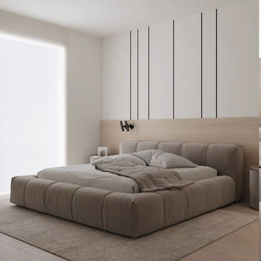 TOVEL Modern Velvet Bedframe - Cassa Haus Singapore