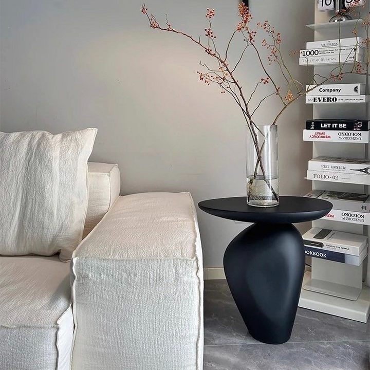 LARSON Modern Marble Side Table - Radical Homes Singapore