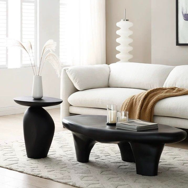 LARSON Modern Marble Side Table - Radical Homes Singapore