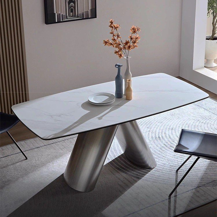 CASSIUS Modern Marble Dining Table - Radical Homes Singapore