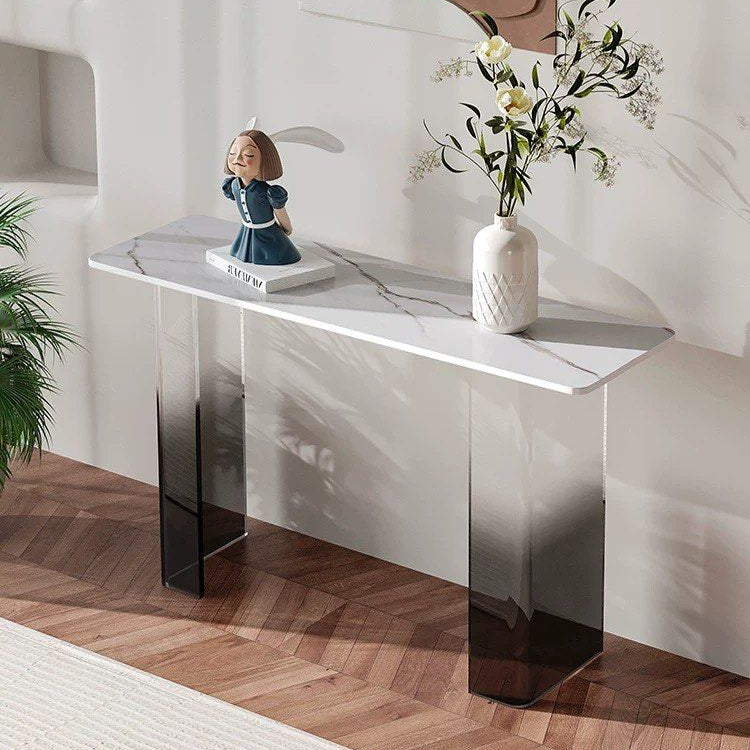 TAMRIN Modern Acrylic Console Table - Radical Homes Singapore