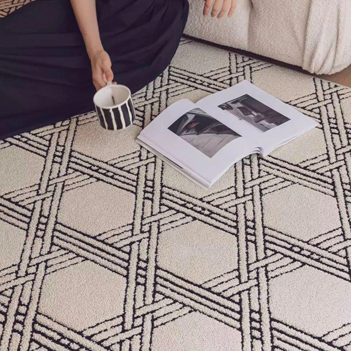 DORI Modern Water Resistant Rug - Radical Homes Singapore
