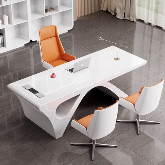 RUTHERFORD Modern Office Table - Cassa Haus Singapore