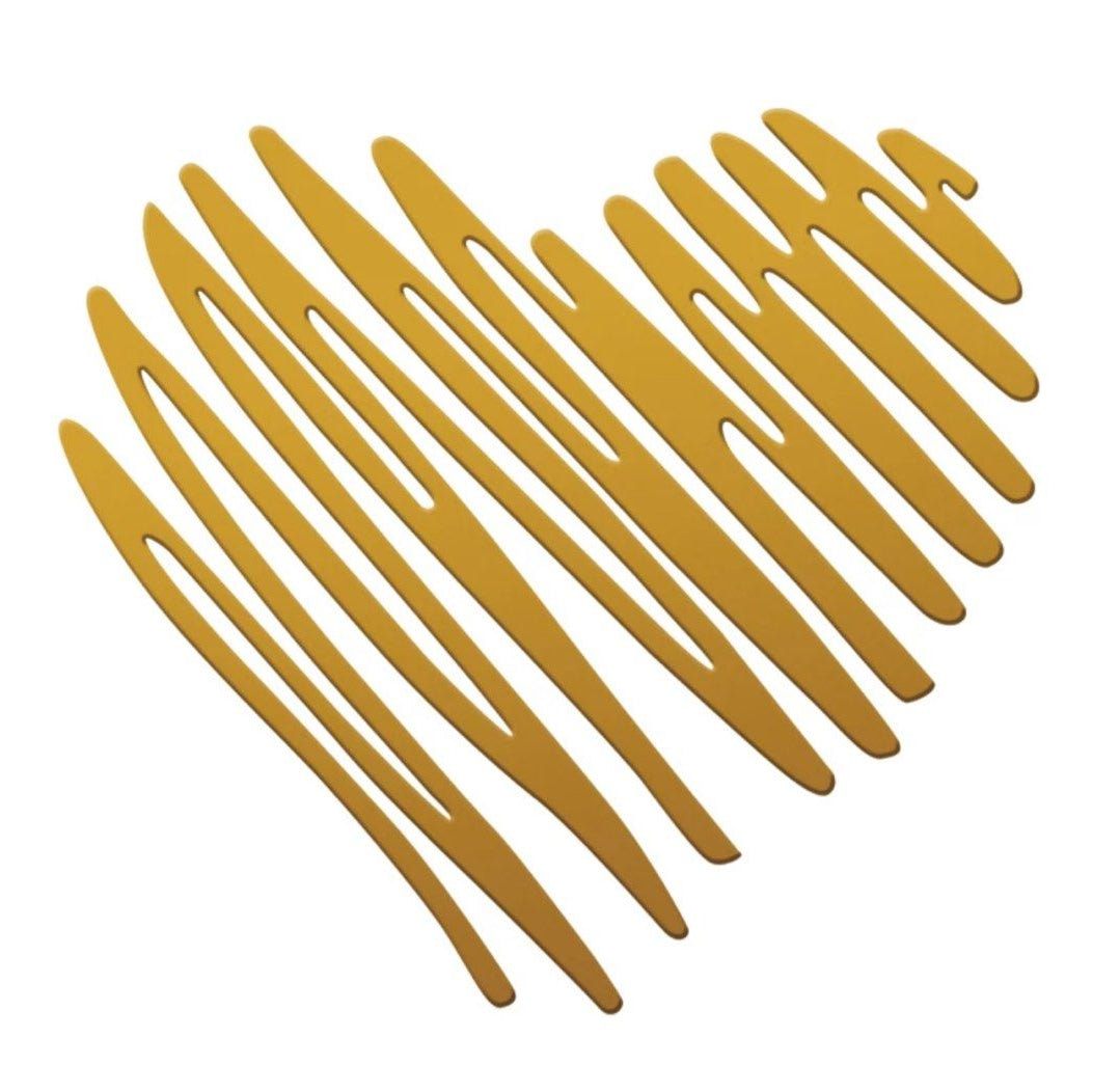 FRANE Modern Heart Sculpture - Radical Homes Singapore
