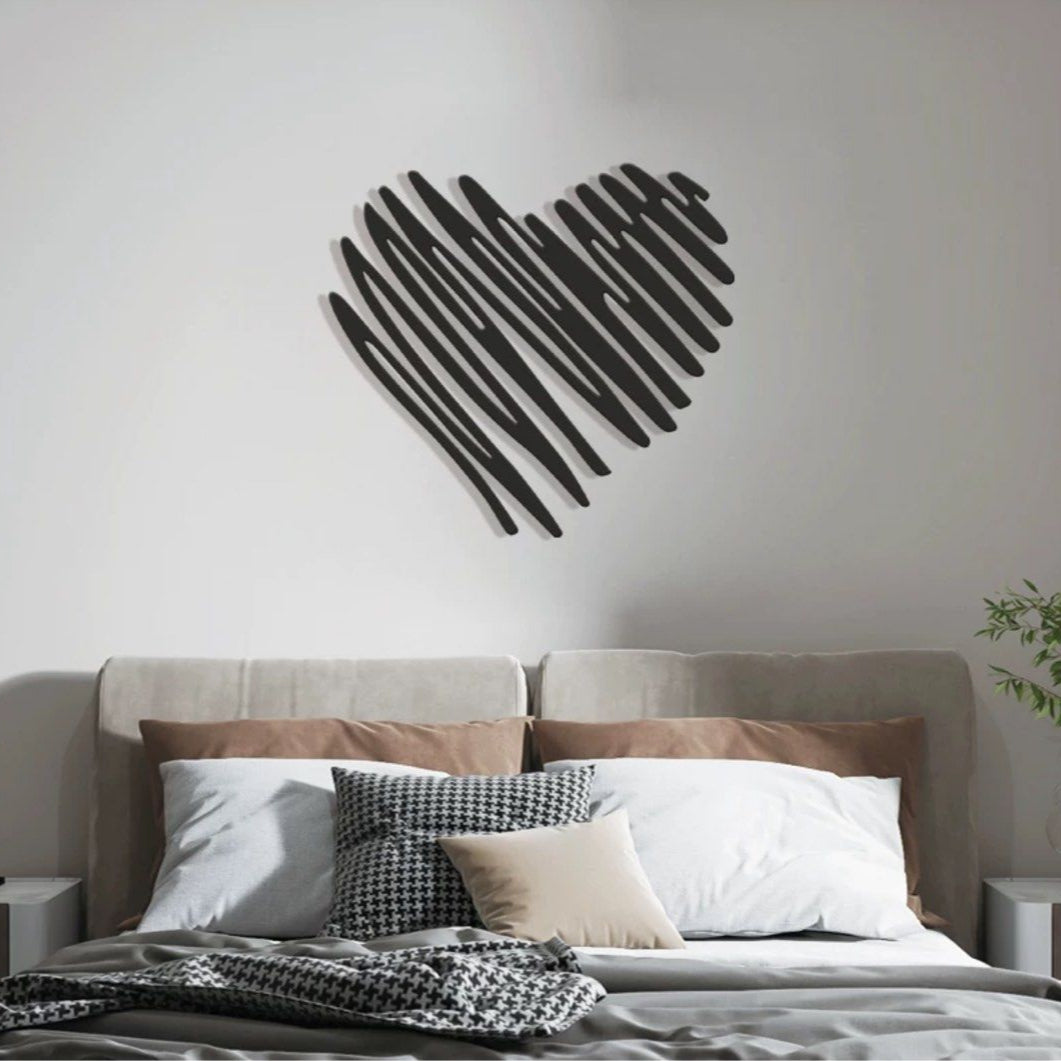 FRANE Modern Heart Sculpture - Radical Homes Singapore
