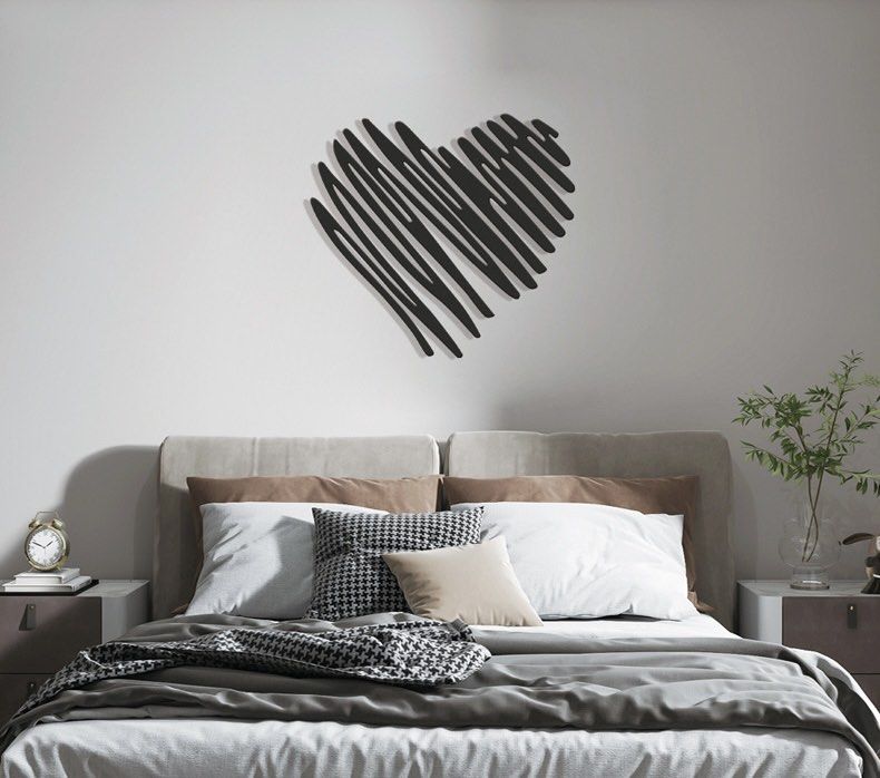 FRANE Modern Heart Sculpture - Radical Homes Singapore