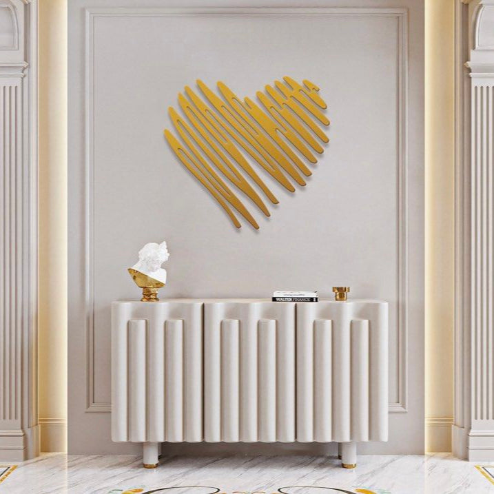 FRANE Modern Heart Sculpture - Radical Homes Singapore