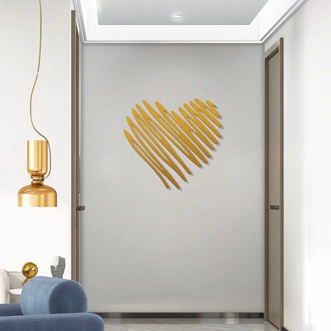 FRANE Modern Heart Sculpture - Radical Homes Singapore