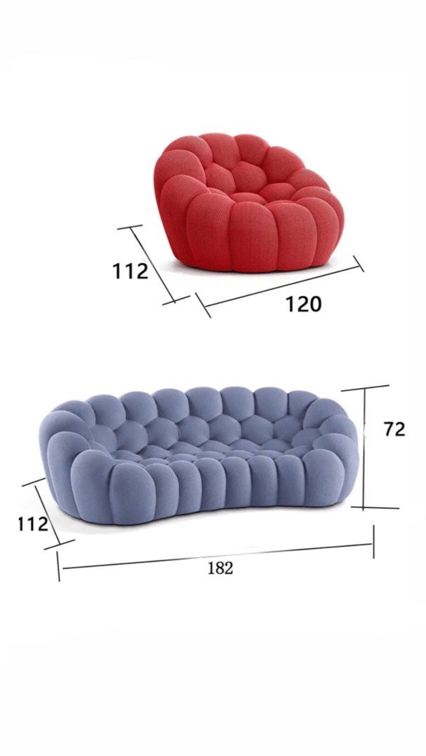 ALLOREN Modern Fabric Sofa - Radical Homes Singapore