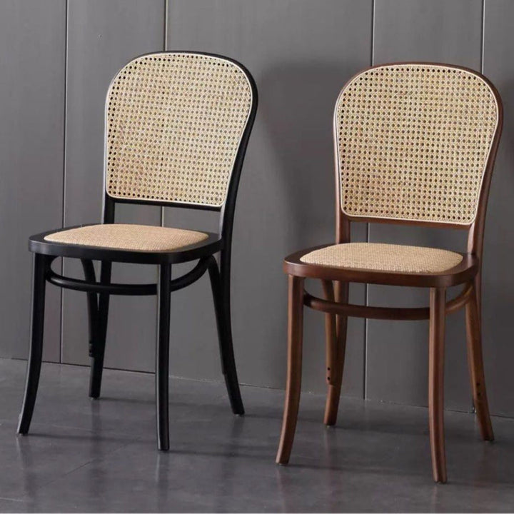 PALMER Vintage Rattan Dining Chair - Radical Homes Singapore