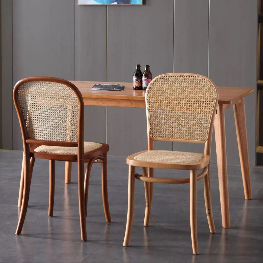 PALMER Vintage Rattan Dining Chair - Radical Homes Singapore