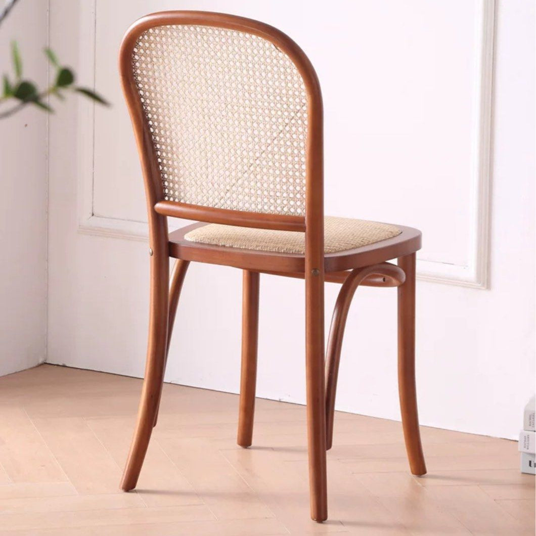 PALMER Vintage Rattan Dining Chair - Radical Homes Singapore
