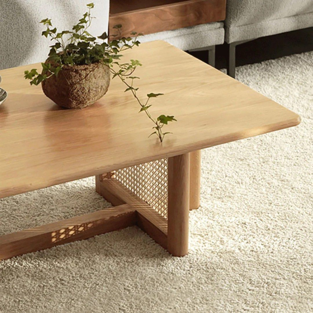 JENKINS Solid Wood Coffee Table - Radical Homes Singapore