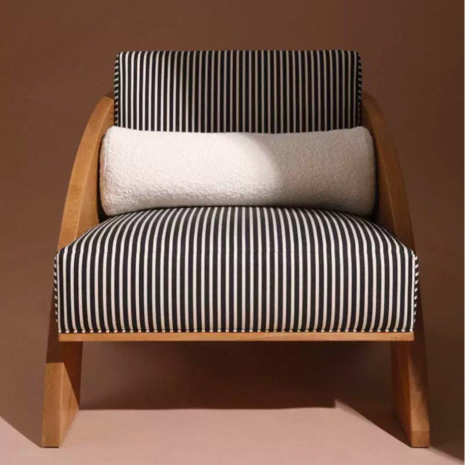 ELDRAVO Modern Solid Wood Lounge Chair - Cassa Haus Singapore