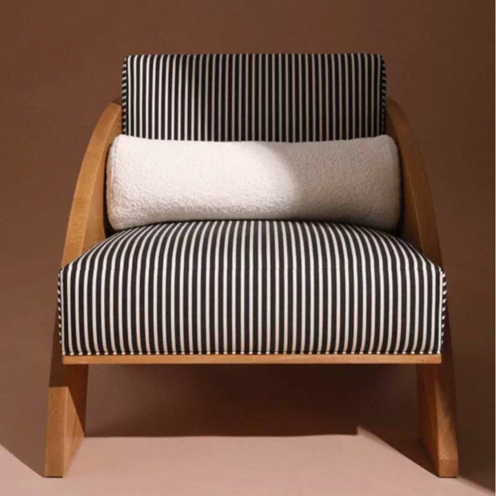 ELDRAVO Modern Solid Wood Lounge Chair - Cassa Haus Singapore