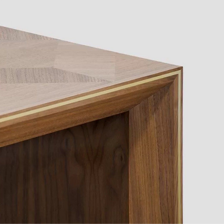 VIDAL Modern Solid Wood Hallway Console - Radical Homes Singapore