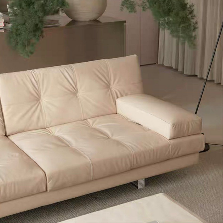 DUNO Minimalist Leather Sofa