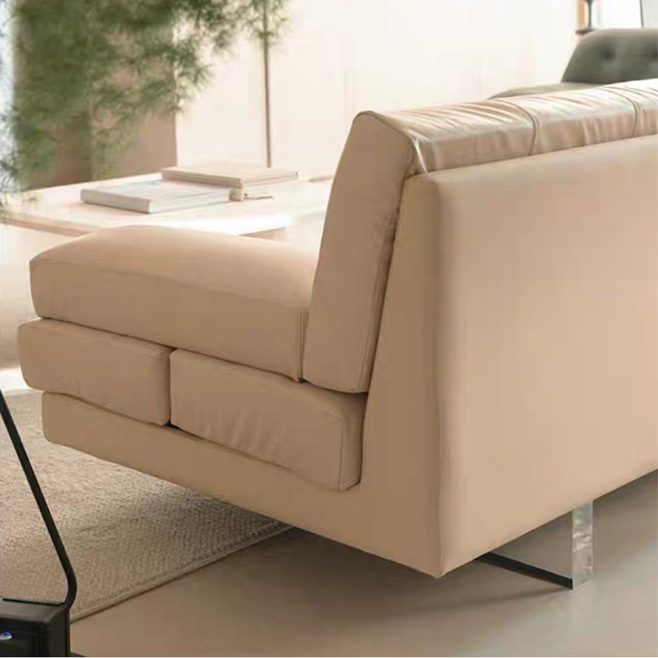 ADAVORA Minimalist Leather Sofa - Radical Homes Singapore