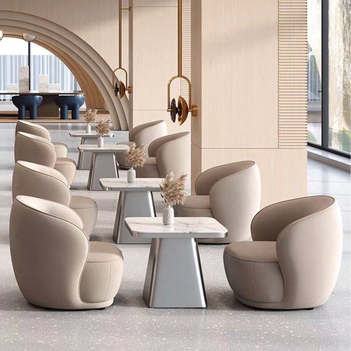 GANGNAM Modern Marble Table & Chairs Set - Radical Homes Singapore