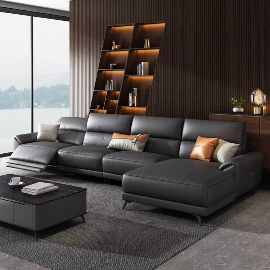 SOMARA Modern Leather Sofa - Radical Homes Singapore