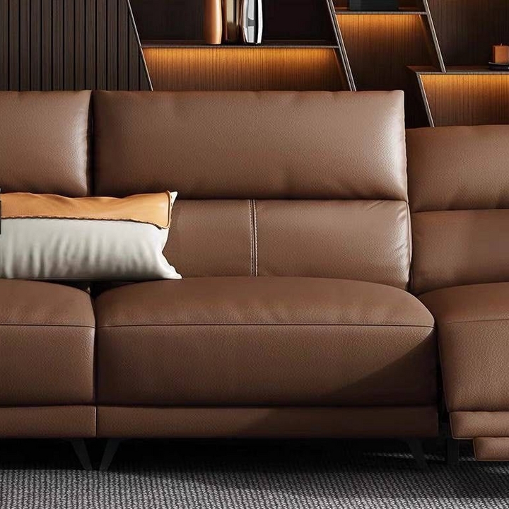 SOMARA Modern Leather Sofa - Radical Homes Singapore