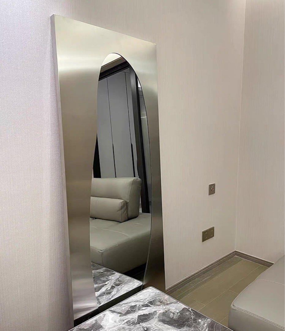 GAVRIL Modern Stainless Steel Mirror - Radical Homes Singapore