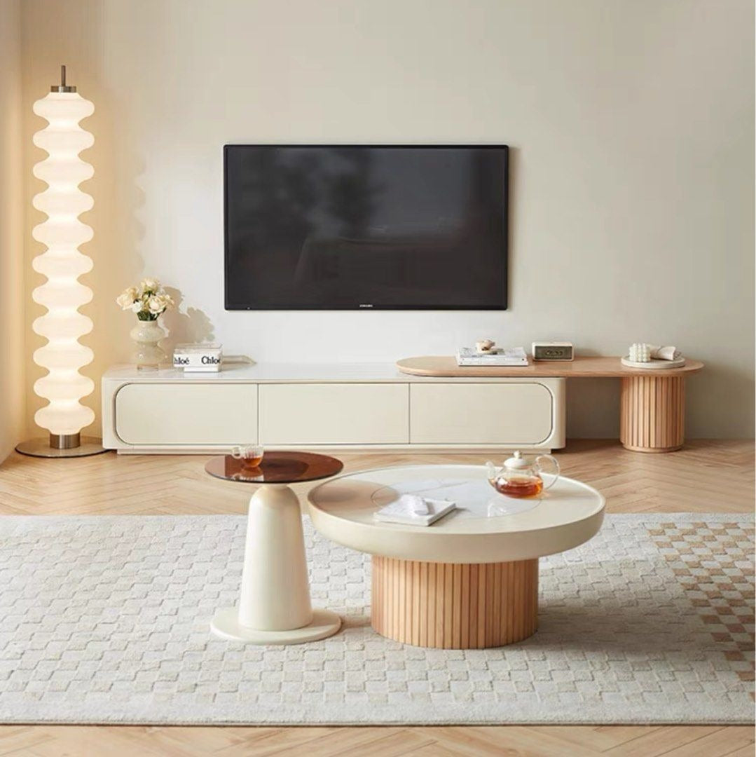 RINZLER Modern Sintered Stone TV Console - Radical Homes Singapore