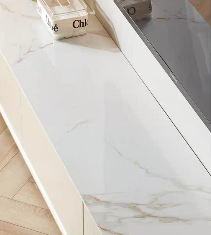 RINZLER Modern Sintered Stone TV Console - Radical Homes Singapore