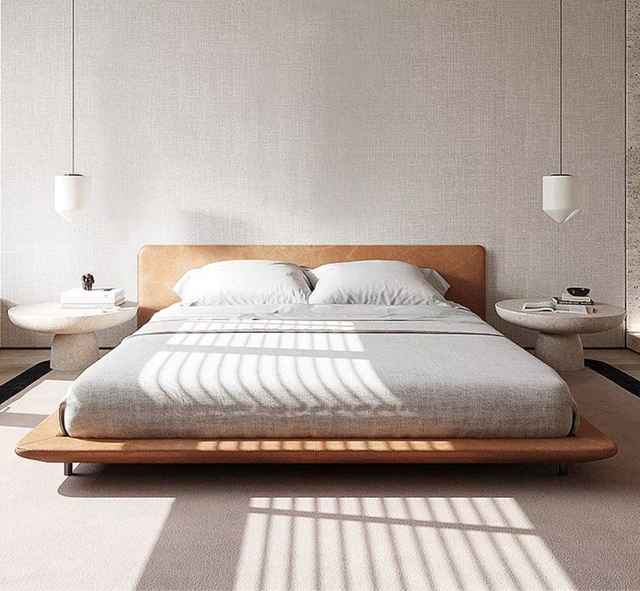 GEDEN Modern Leather Bedframe - Radical Homes Singapore