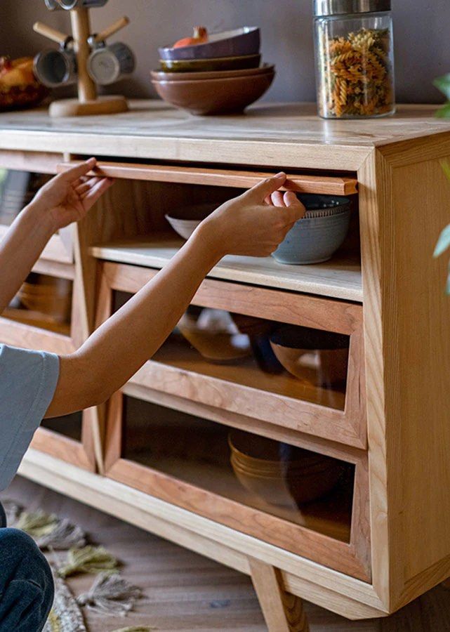 JERN Solid Wood Sideboard - Radical Homes Singapore