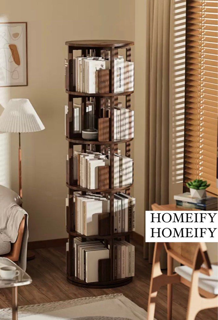 GELDEYA Modern Wood Bookshelf - Radical Homes Singapore