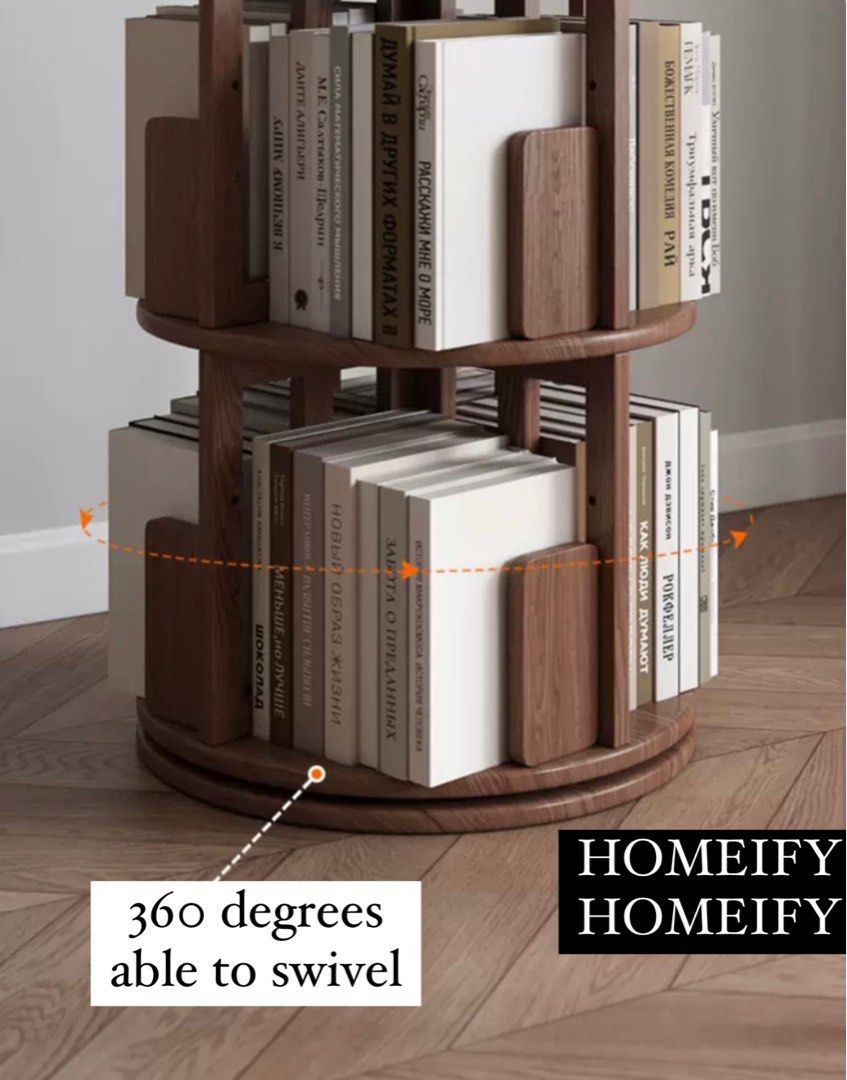 GELDEYA Modern Wood Bookshelf - Radical Homes Singapore